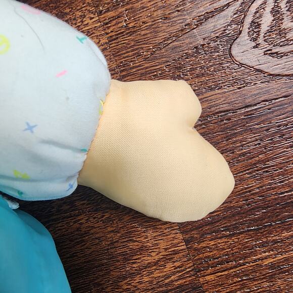 Fisher Price Puffalump Kids Vintage 1991 Rare Blue Nylon Doll - Picture 10 of 10